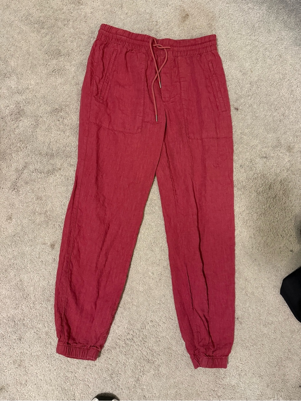 NWOT: Athleta Dusty Rose Elastic Waist Drawstring Pants free shipping size 4